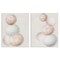 Stupell Industries Stacked Spheres Speckled 2 pc Canvas Wall Art Set Design by Ann Bailey